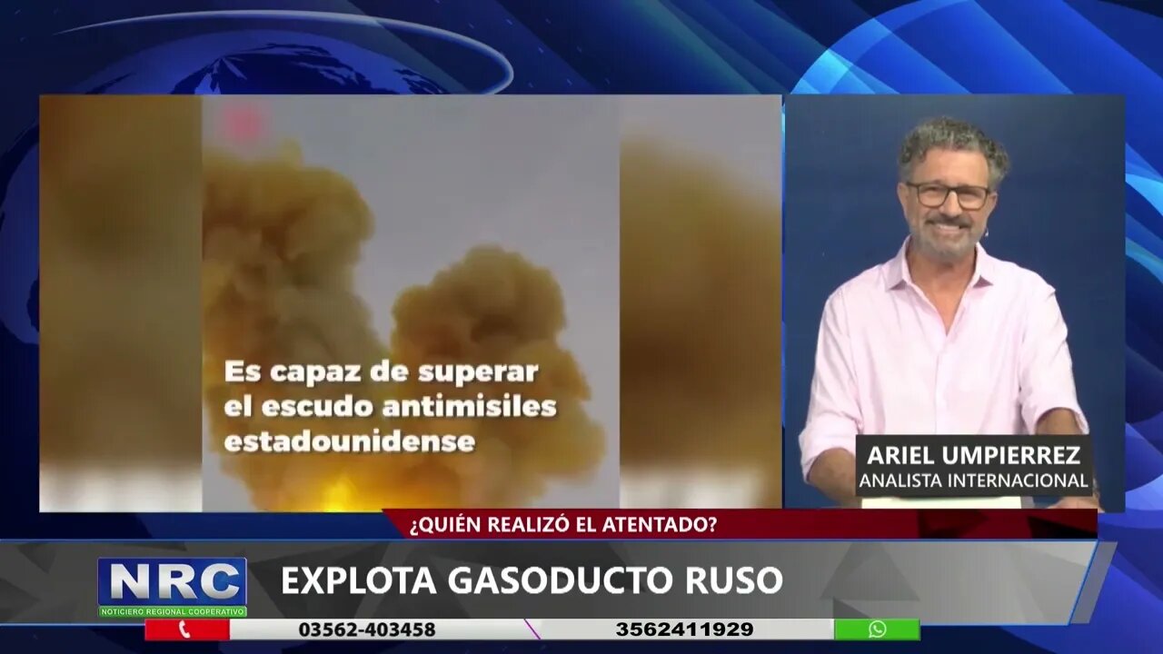 Sabotaje a Gasoducto Ruso : la OTAN juega con la guerra atómica