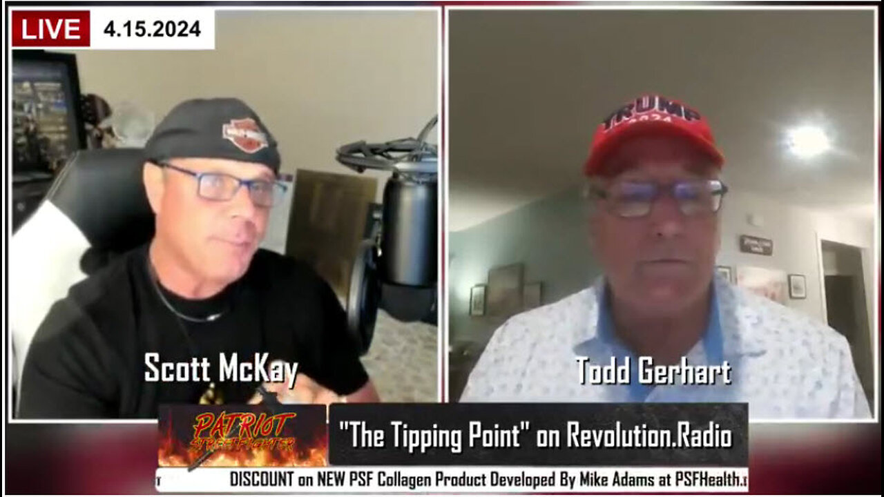 4.15.24 "The Tipping Point" on Revolution.Radio in STUDIO B, with Todd Gerhart