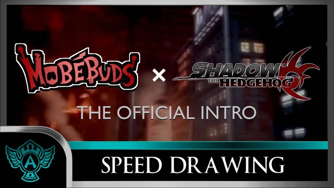 New Intro format Look - A.T. Andrei Thomas - Speed Drawing Mobebuds X Shadow The Hedgehog