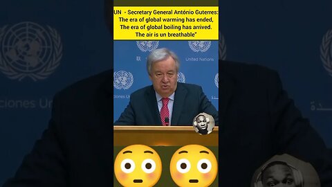 Global Boiling is trending on twitter