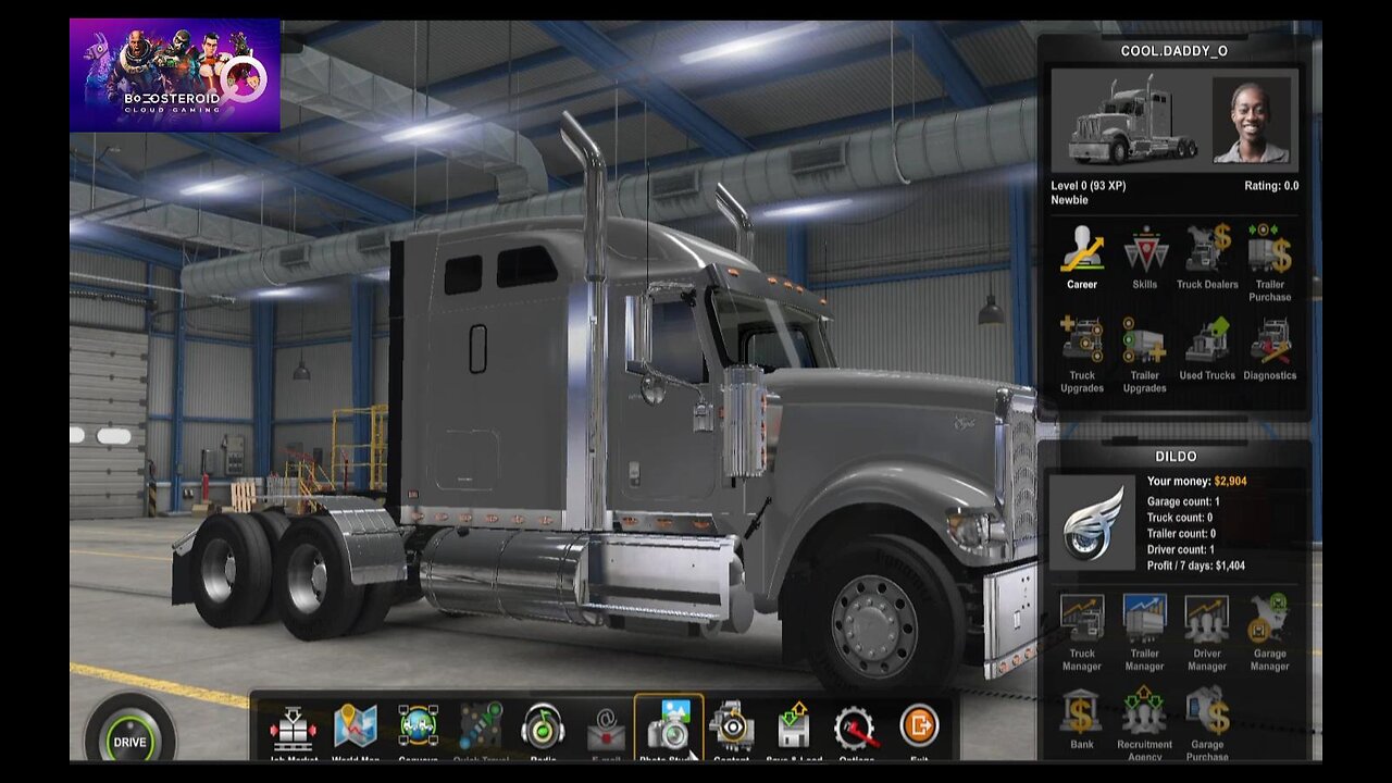 American Truck Simulator New Play Thru #Boosteroid #americantruck