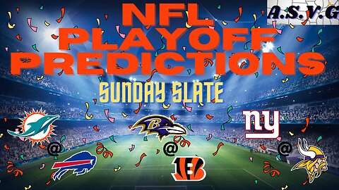 NFL PLAYOFF PREDICTIONS EP.2 - SUNDAY