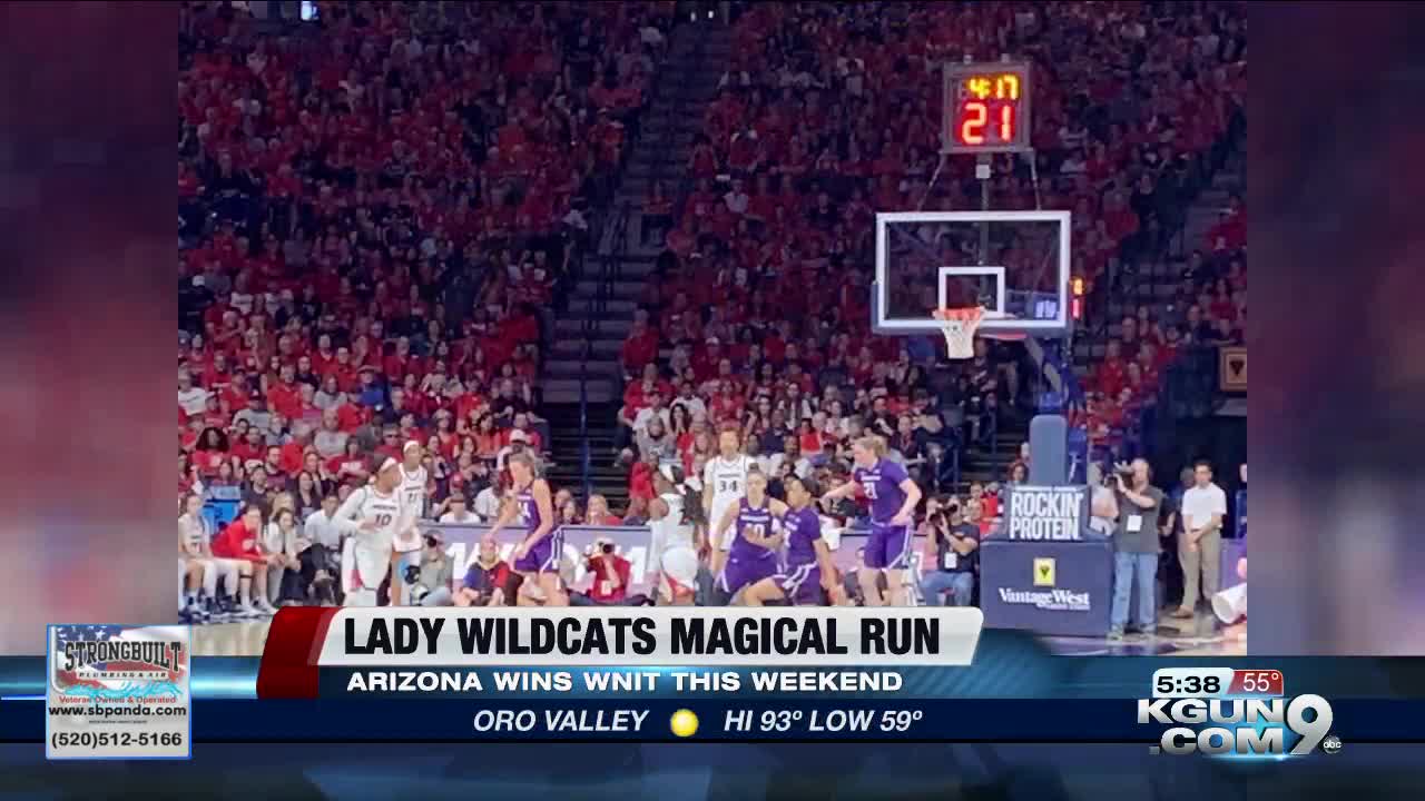 A picture worth 14,000 fans: Lady Wildcats magical run