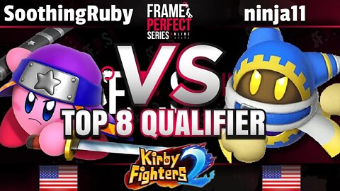 FPS3 Online - SoothingRuby (Ninja/Cutter) vs. Ninja11 (Magolor/Bell) - Kirby Fighters 2