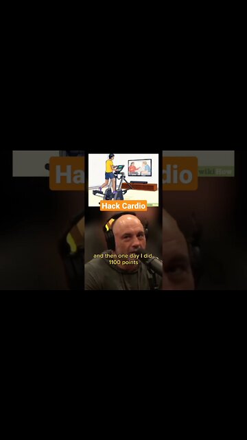 How to do more cardio according to Joe Rogan - Hack cardio and do more workout #shorts #cardio