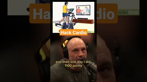 How to do more cardio according to Joe Rogan - Hack cardio and do more workout #shorts #cardio