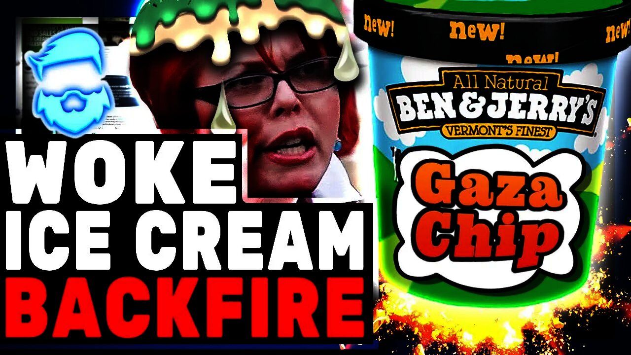 Colossal Woke Backfire! Ben & Jerry's Pull Ice Cream From West Bank & It Backfires Hilariously