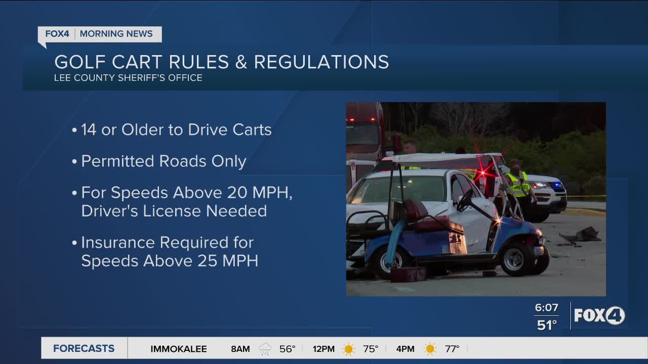 Golf Cart crashes on the rise