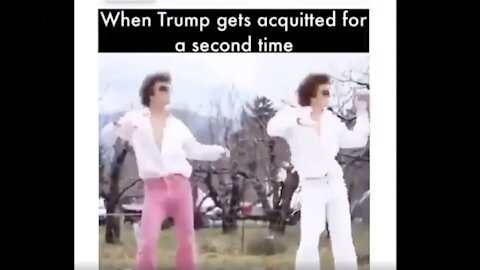 Twice Acquitted: Trump Meme