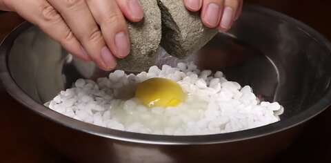 SATISFYING I ASMR Stopmotion Rock Cake
