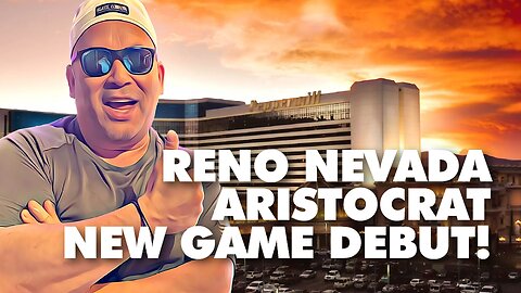 WATCH ME DO A FIRST TEST OF THE HOT NEW ARISTOCRAT SLOT MACHINES!