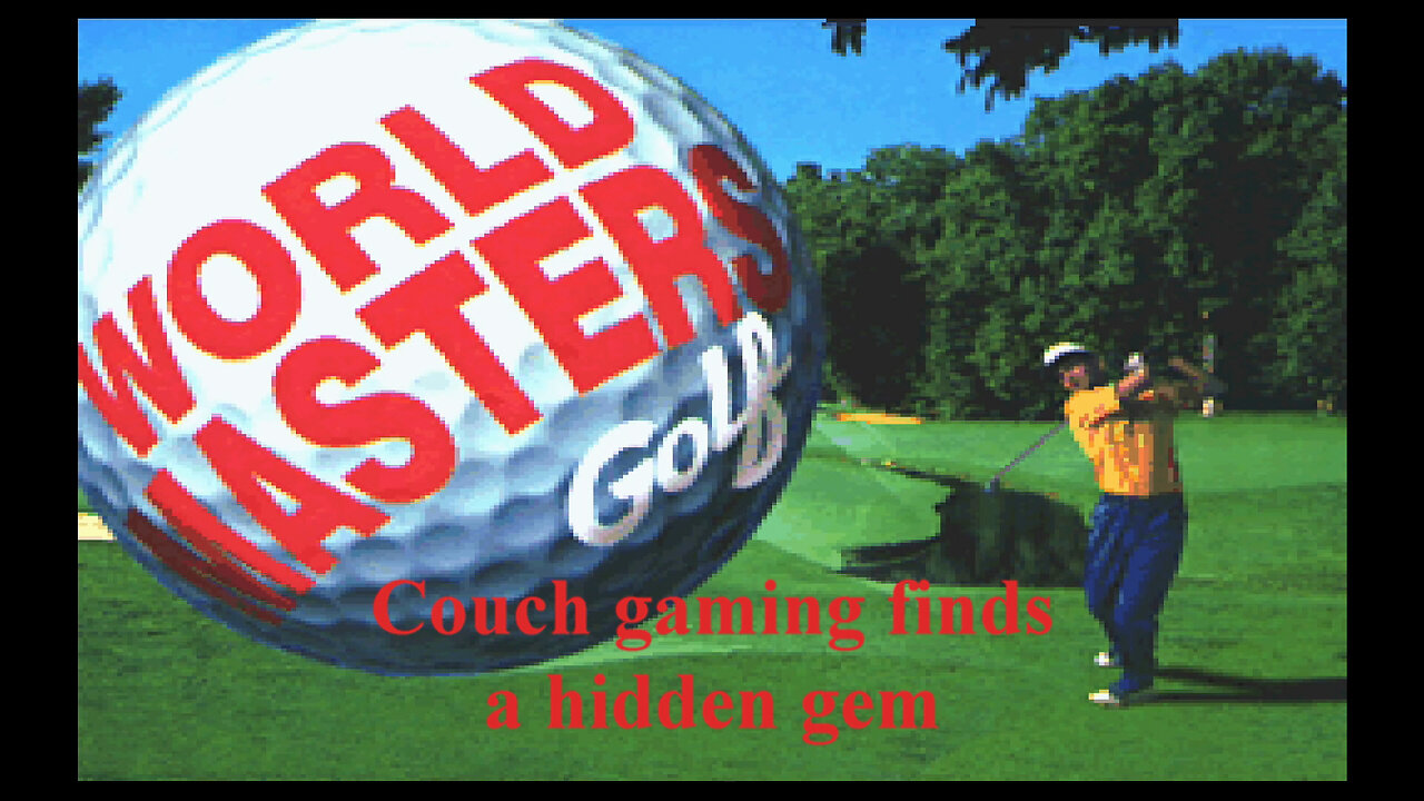 Couch gaming World Masters Golf (SNES)