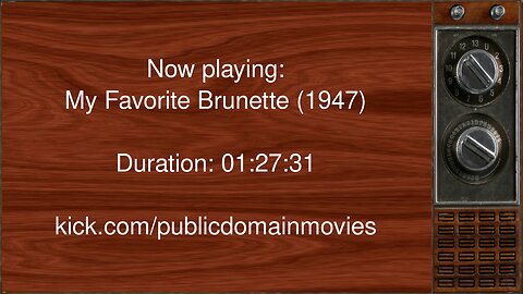 My Favorite Brunette (1947)