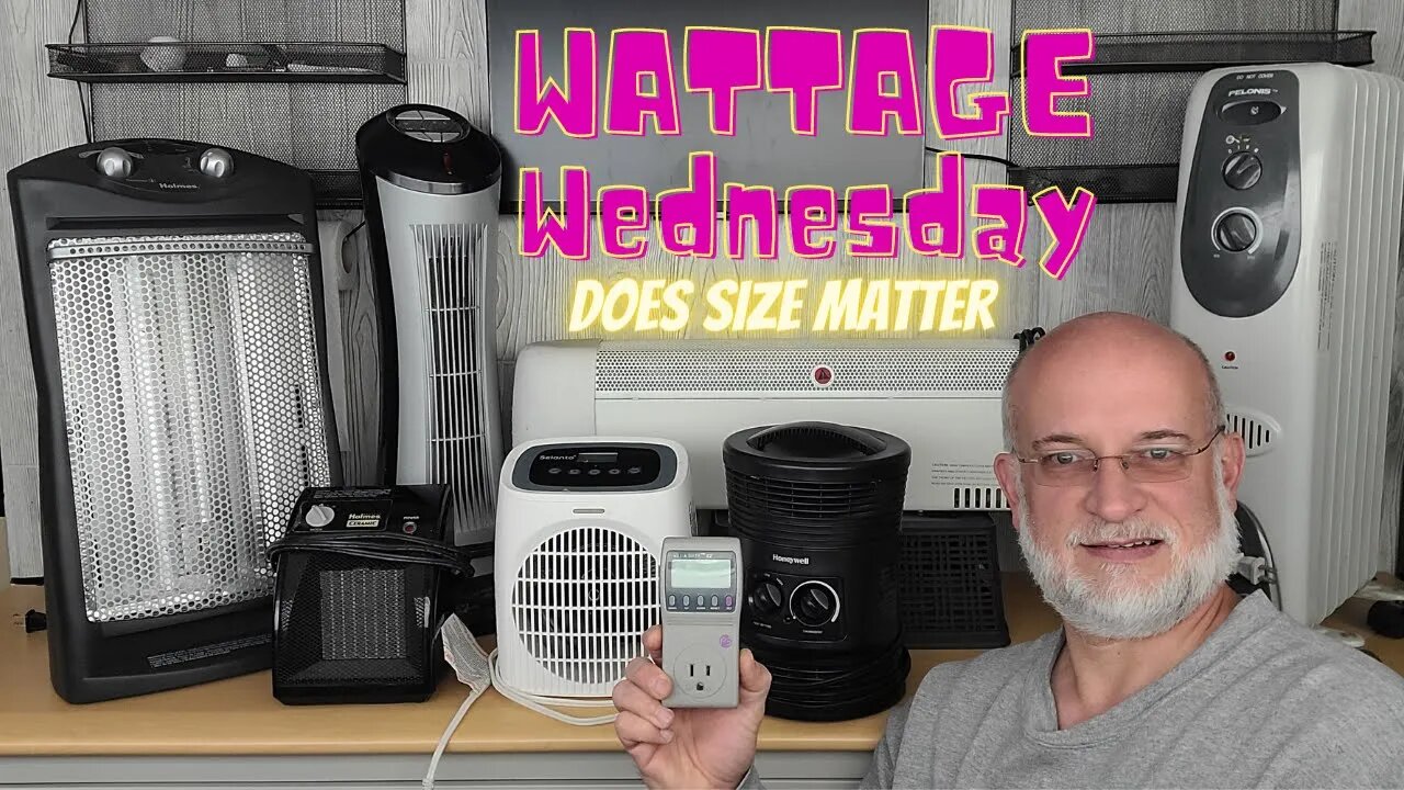 Wattage Wednesday: Electricity Used by a Space Heater