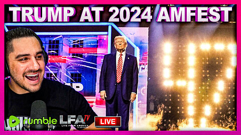 TRUMP’S LEGENDARY SPEECH AT 2024 AMFEST | BASED AMERICA 12.23.24 @6PM EST