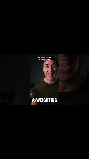 Get your SPL meter settings right #Shorts