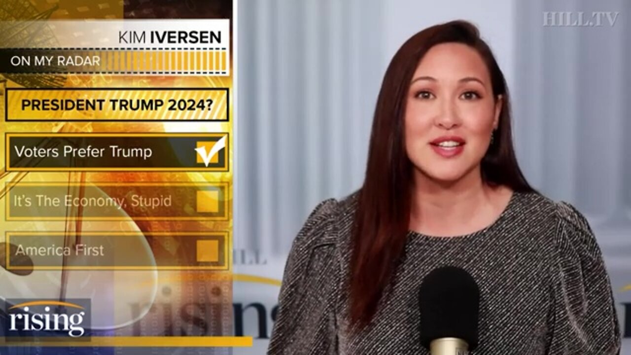 Kim Iversen: Trump BEATS Biden, Harris Ticket In 2024 Matchup Poll