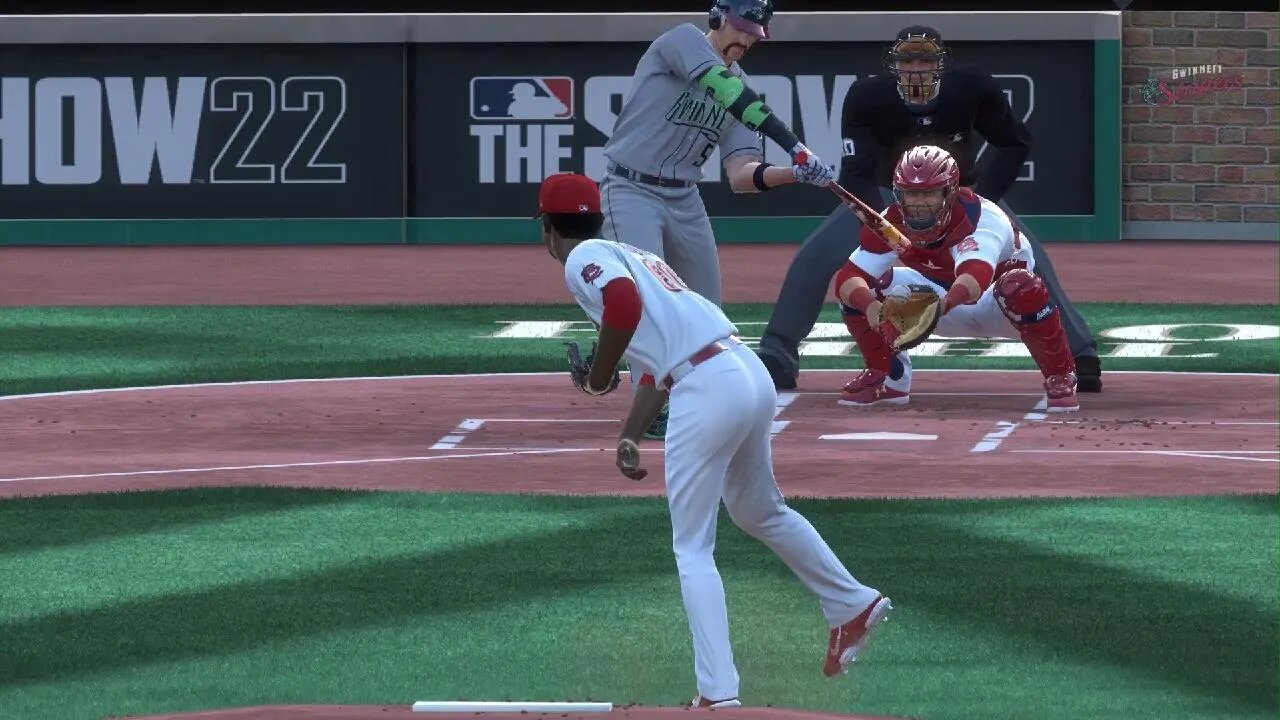 MLB The Show 22 2-run HR (1) 1st AAA HR