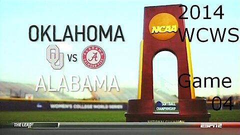 2014 Softball - WCWS - Game 04