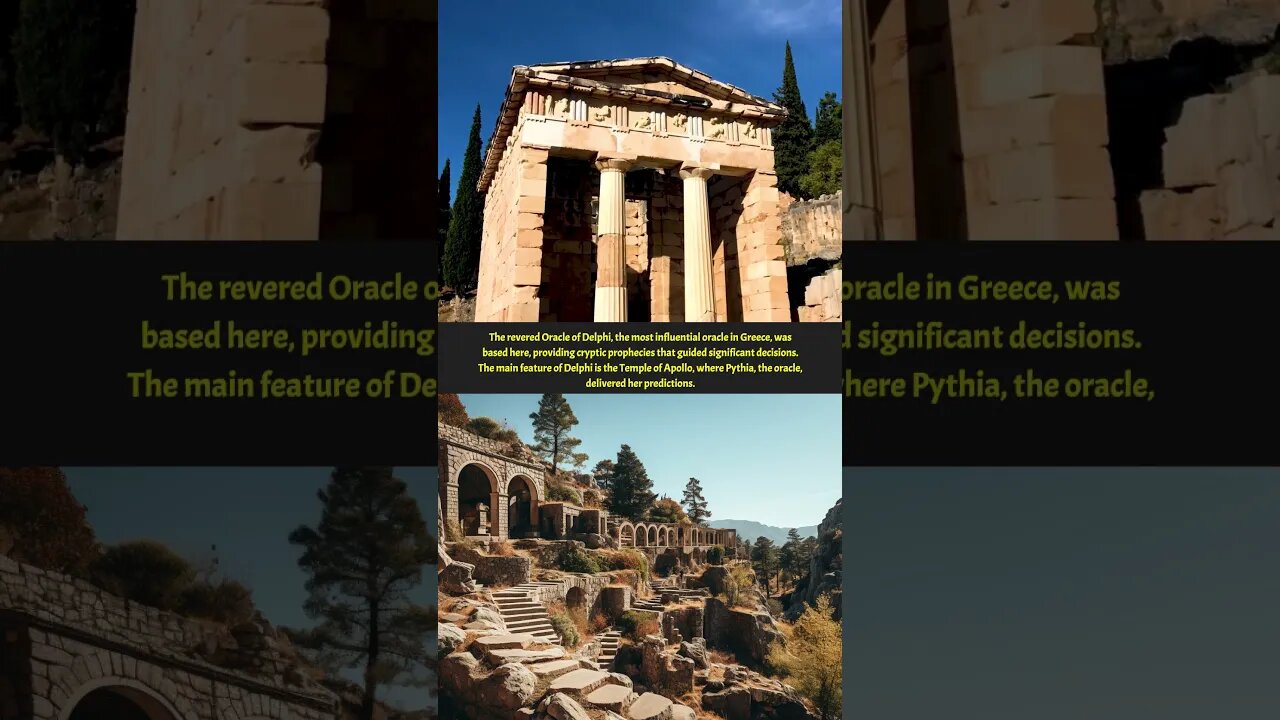 Unraveling Delphi: Apollo's Mystic Oracle & Ancient Games #shorts #ancient #history