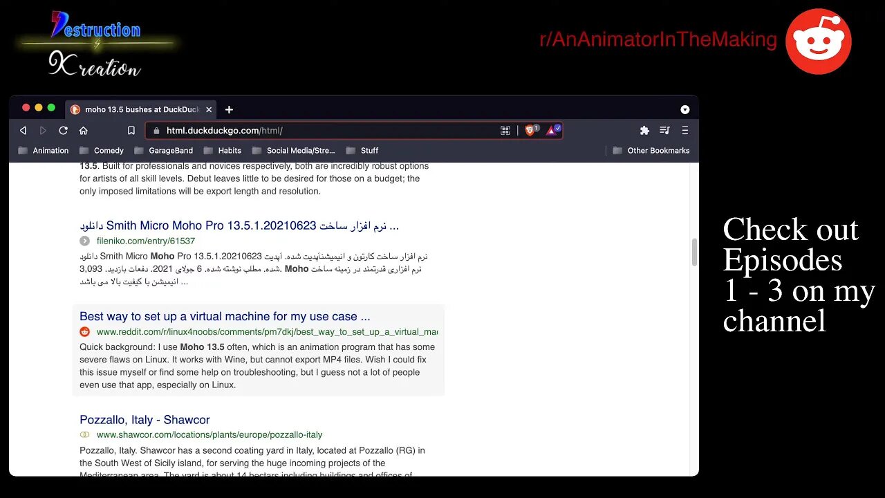 An Animator in the Making Live Stream