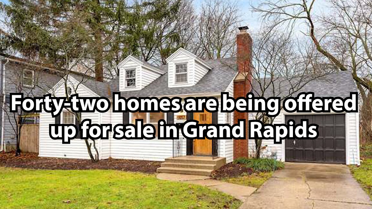 Forty-two homes are being offered up for sale in Grand Rapids