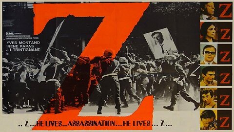 Z 1969 Intense Political Thriller Won an Oscar for Best Foreign Film of 1969 FULL MOVIE HD & W/S