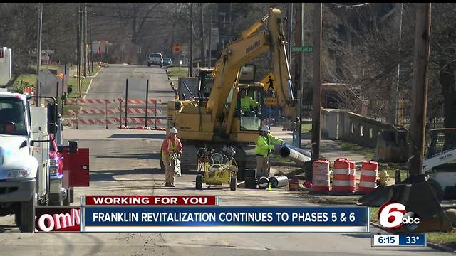 City of Franklin revitalization project moves forward; road closures could impact local businesses