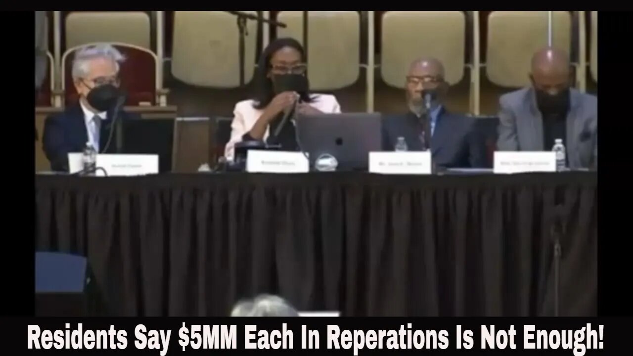 Residents Say $5MM Each In Reperations Is Not Enough!