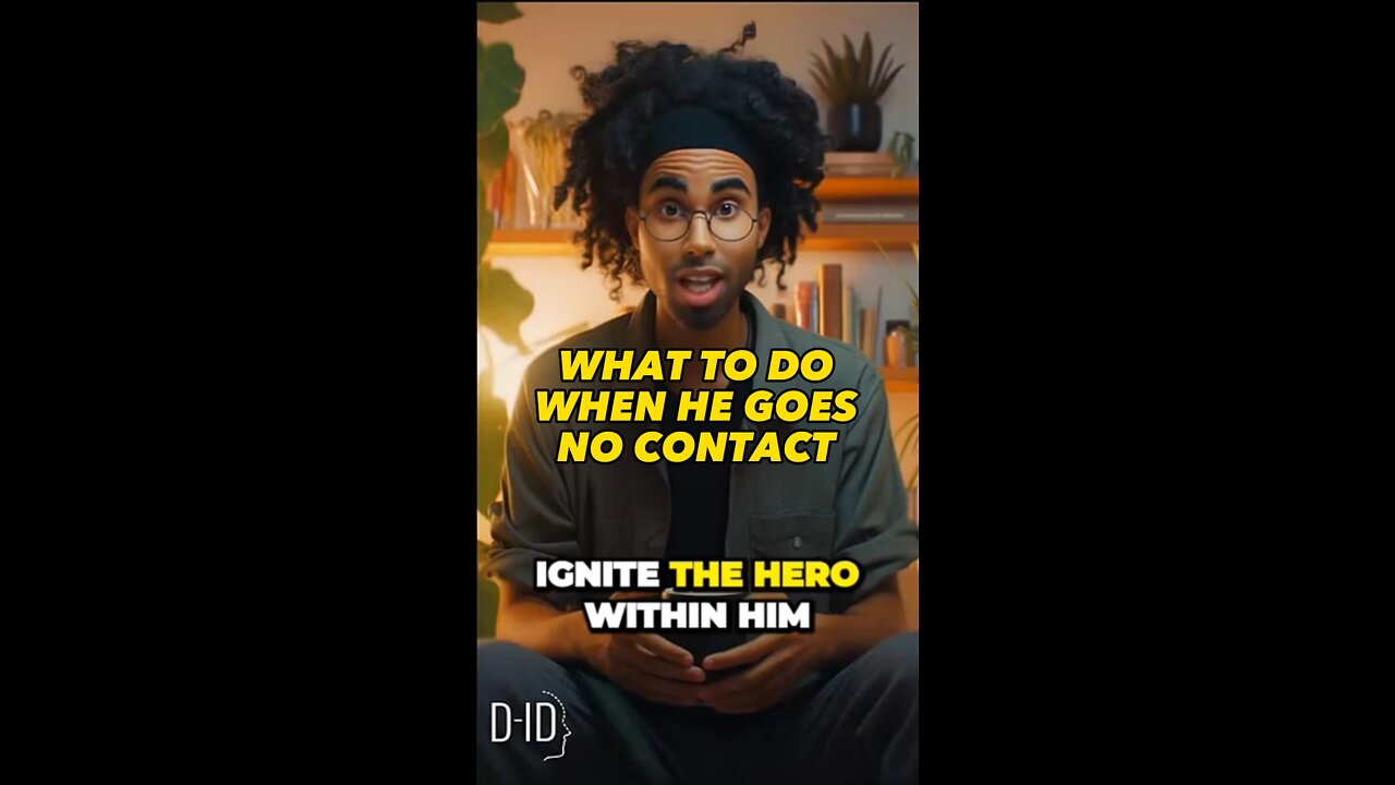 What to do when he goes no contact