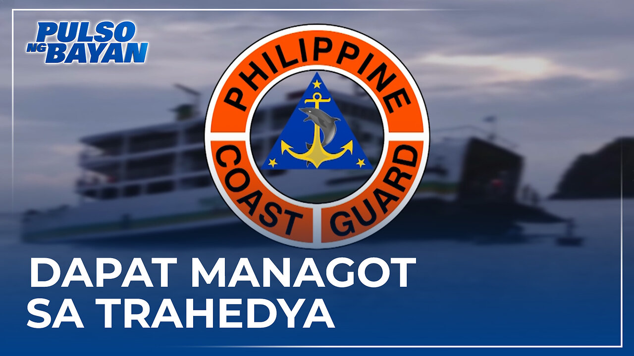 PCG at may-ari ng lumubog na motorbanca, dapat managot sa trahedya sa Binangonan, Rizal