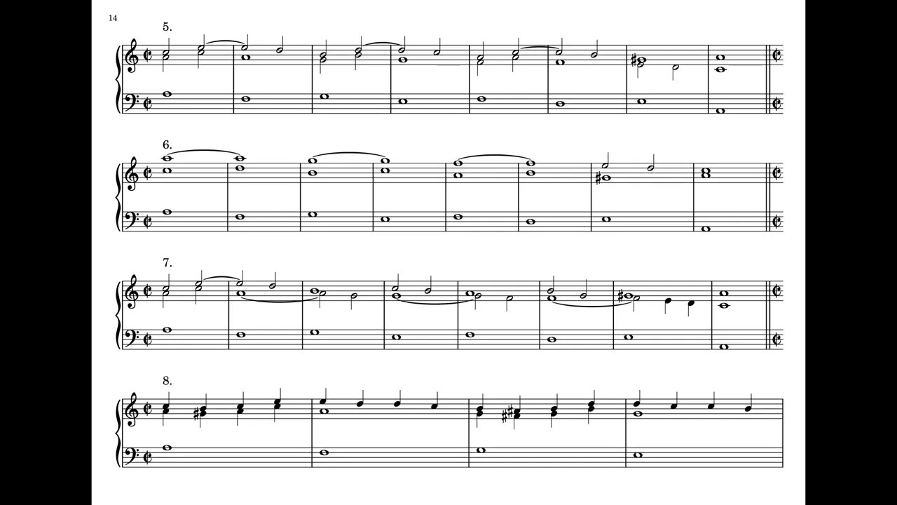 Furno Dispositions (Keyboard)