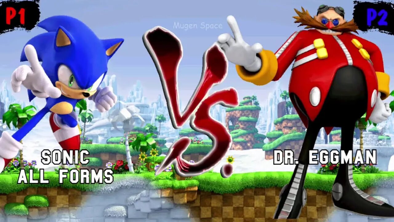 Sonic all forms & Dr Mario VS DR Eggman & Metal Sonic I Sonic Mugen