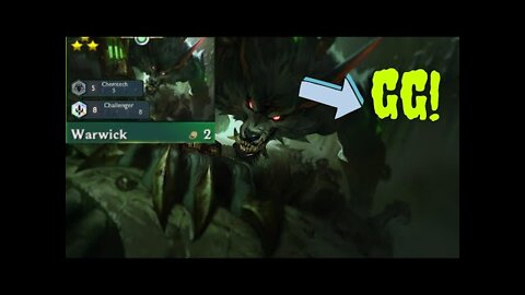 2 Star God Warwick Chemtech challengers ⭐️⭐️TFT broken climbing comp ⭐️⭐️⭐️😍TFT SET 6.5 Guide