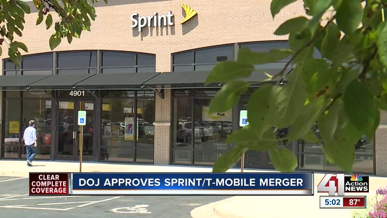 DOJ approves Sprint, T-Mobile merger