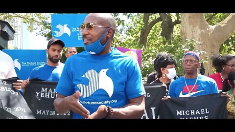 The Michael Nieves #michaelnieves #haltsolitary Emergency Action outside City Hall 9/1/2022