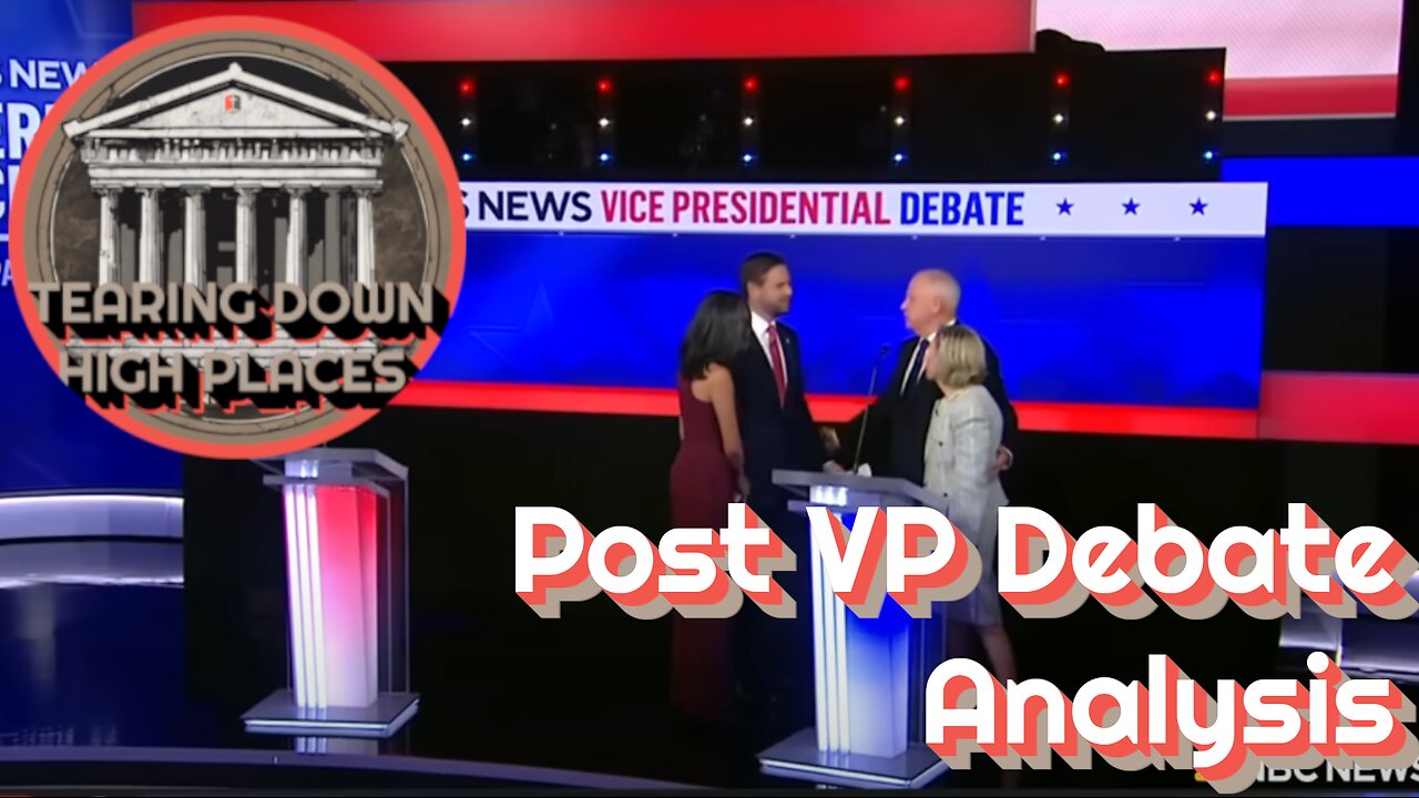 EP 37 – Post Game Analysis for the VP Debate.