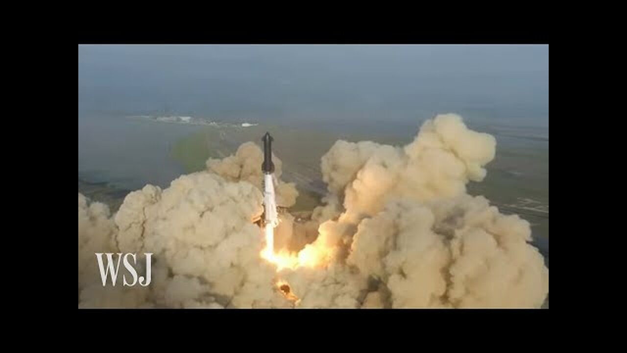 Starship Explosion Video: Watch Elon Musk's Rocket Explode After Launch | WSJ