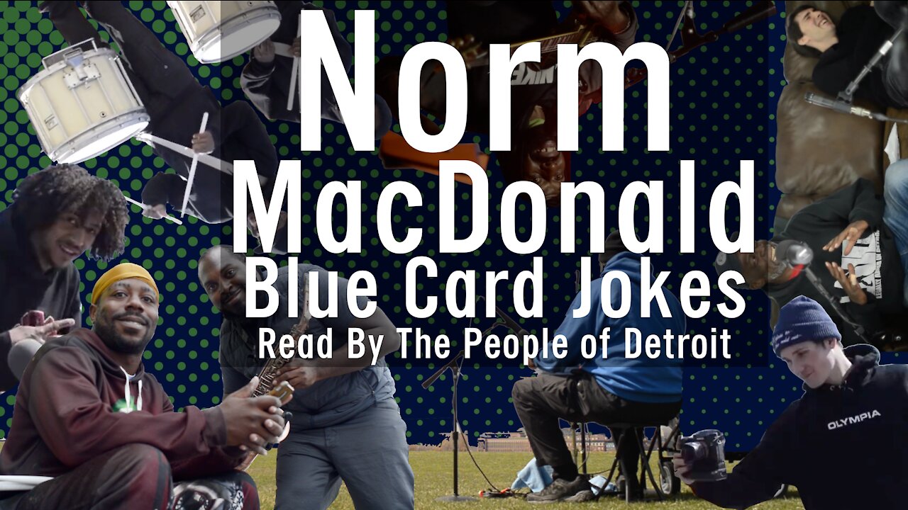 BEST DRY HUMOR HILARIOUS Norm MacDonald - Blue Card Jokes - Detroit Compilation - V.2 (04/03/2021)