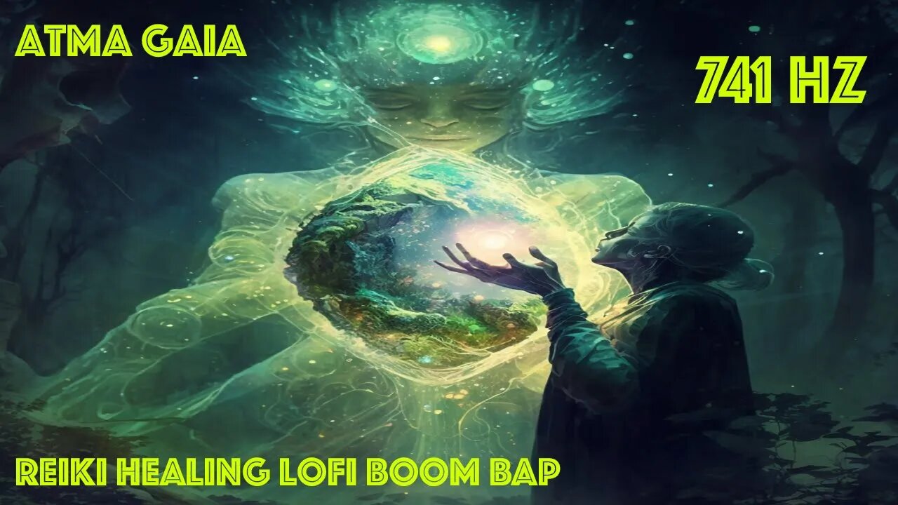 REIKI COSMIC HEALING LOFI BOOM BAP - 741 HZ HARNESSING THE UNIVERSAL LIFE ENERGY