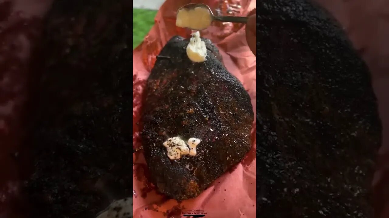 The secret to successful brisket | @primoceramicgrills on IG 🐃😻 #shorts