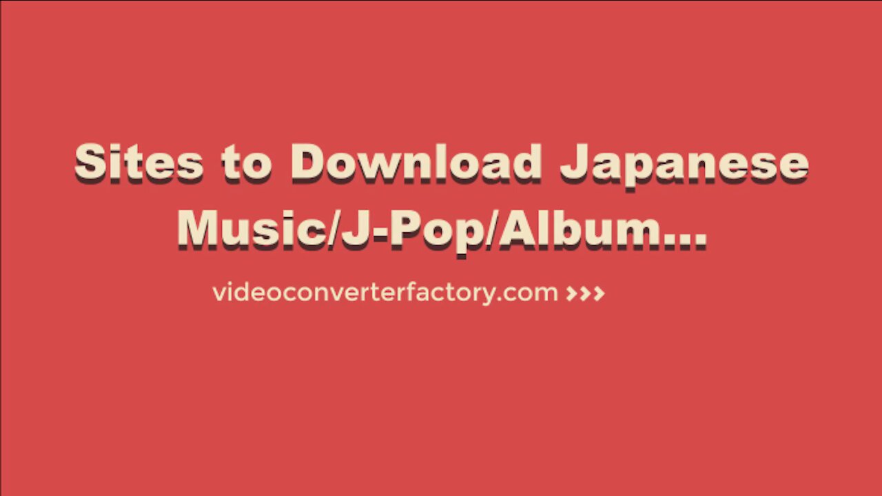 Safe Sites to Free Download Japanese Music/J-Pop/Album...