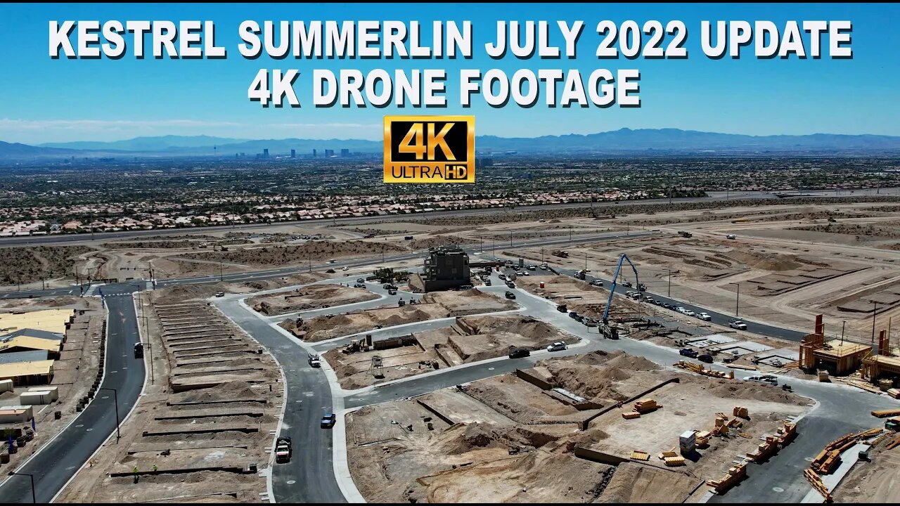 Kestrel Summerlin July 2022 Update 4K Drone Footage