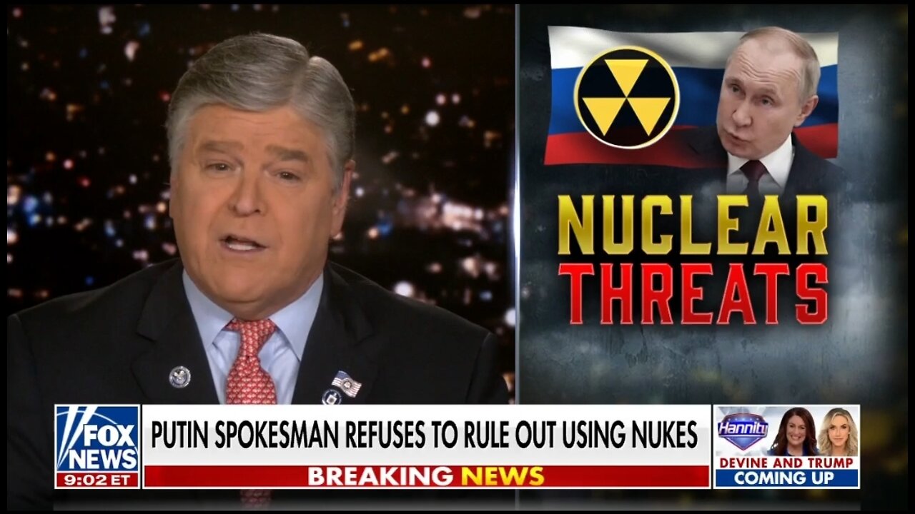 Hannity: Biden Needs To Stop Cowering To Putin's Threats