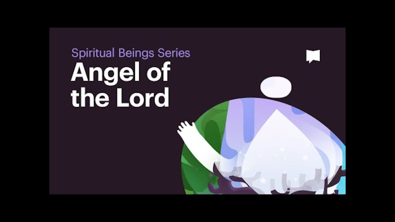 Angel of the Lord from The Bible Project with subtitles and slowed down 86 percent