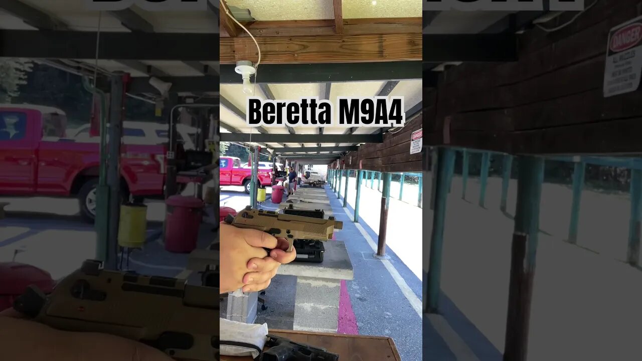 Beretta M9A4, starting the review initial review video coming soon.