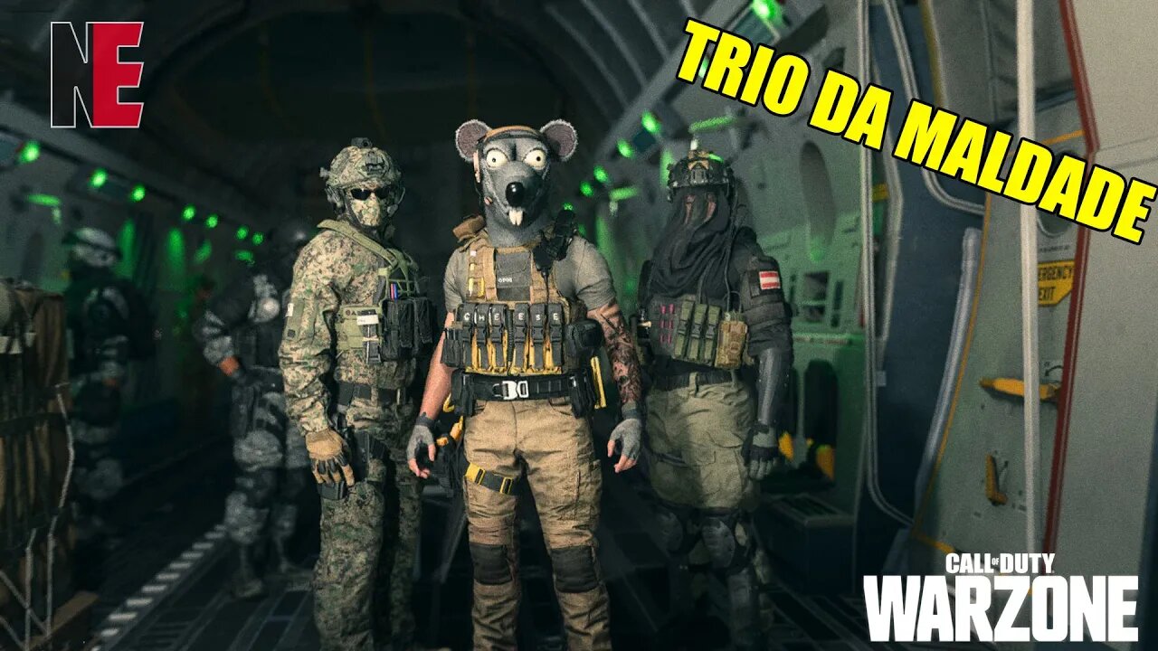 TRIO da MALDADE no Call of Duty WARZONE