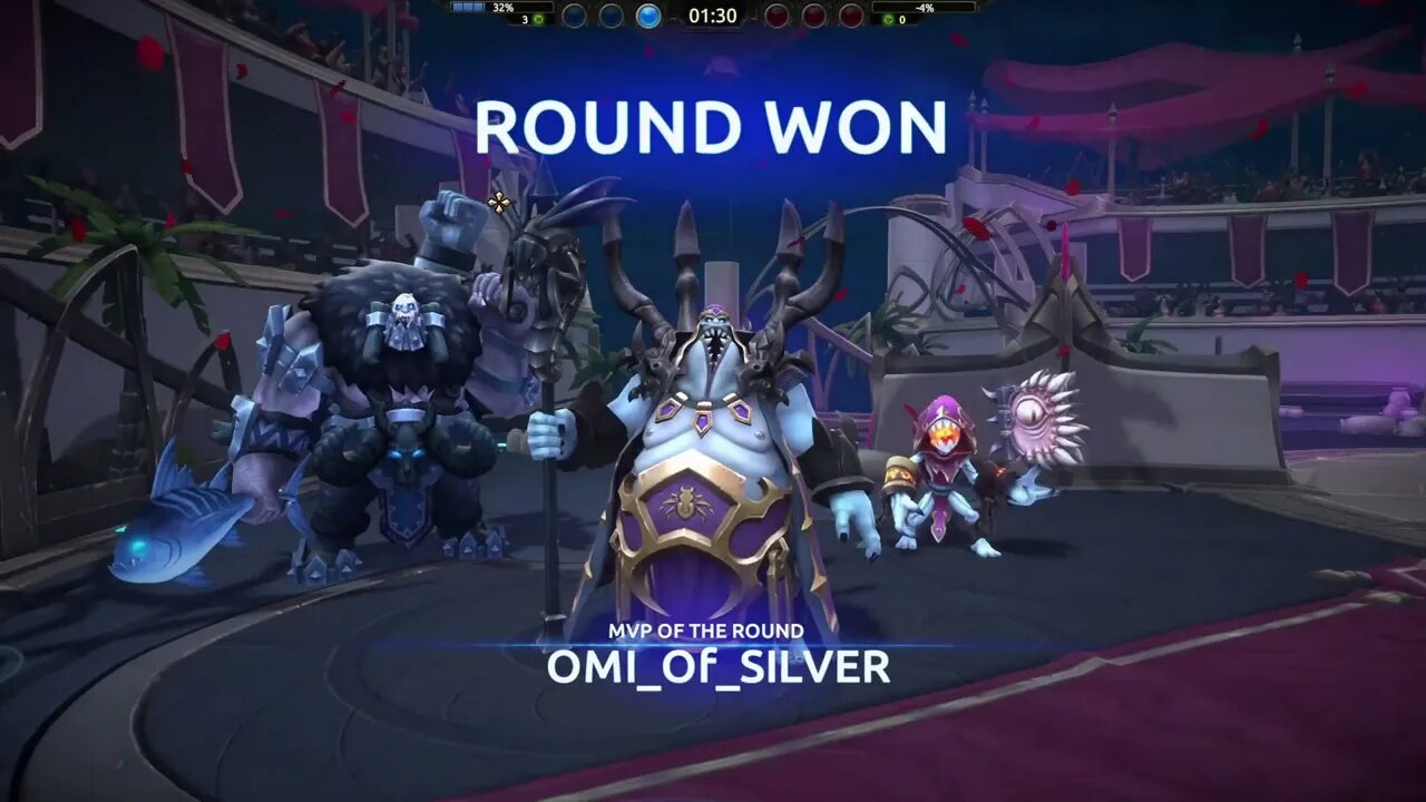 Battlerite 3 v 3 battle as Pestilus