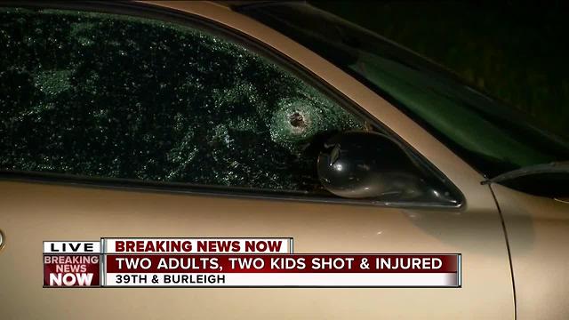 Two kids and two adults shot in Sherman Park neighborhood