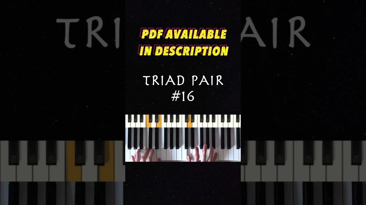 Triad Pair #16